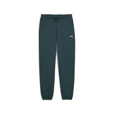 PUMA Wardrobe Essentials Relaxed Sweatpants Mens Green Casual Athletic Bottoms 6