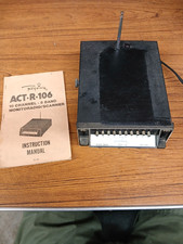 VINTAGE REGENCY ACT-R-106 VHF/UHF 10 CHANNEL CRYSTAL SCANNER RADIO RECEIVER