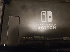 Nintendo Switch V1 Console Bundle Joy-Con Dock Power Adapter Case Controller