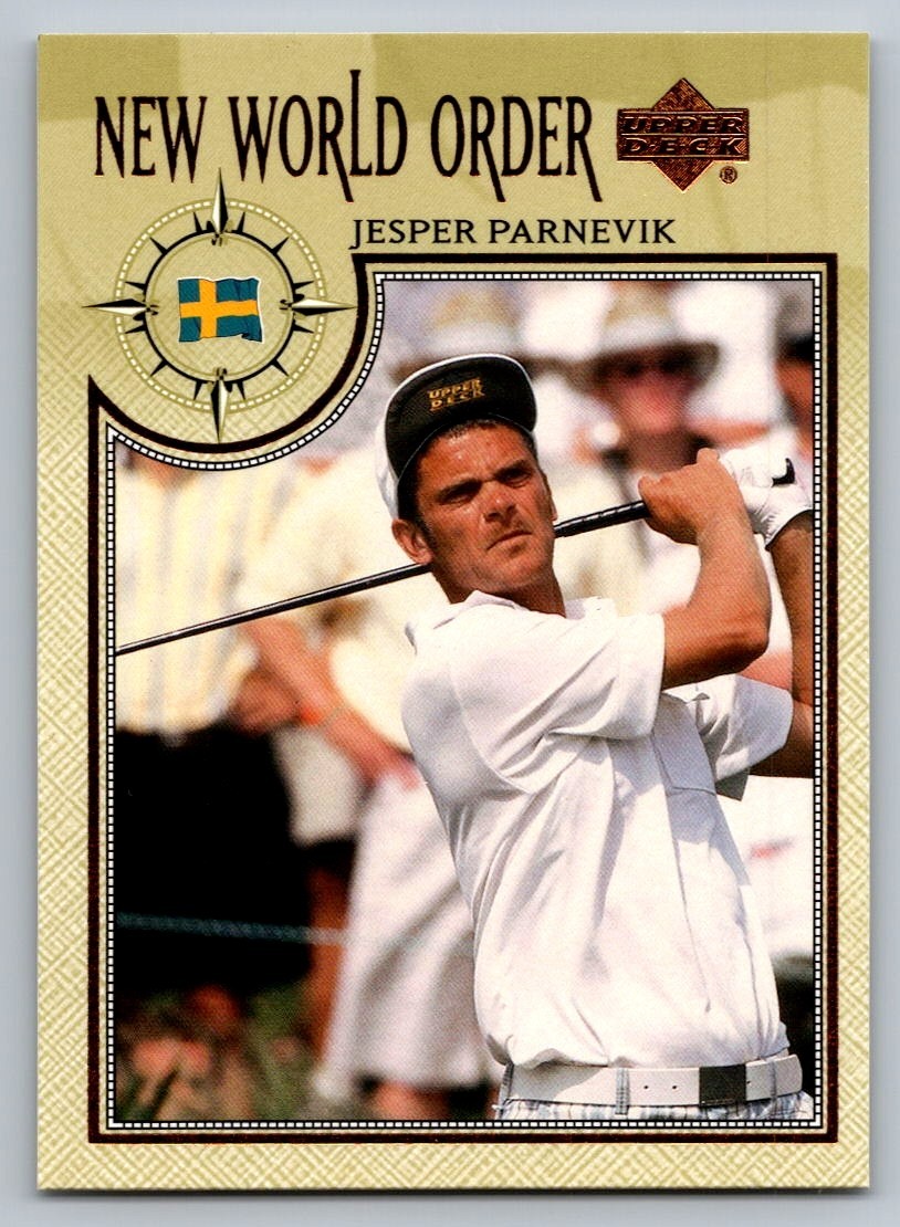 2002 UPPER DECK GOLF CARD NEW WORLD ORDER #78 JESPER PARNEVIK