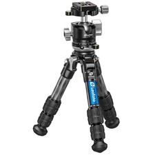 Leofoto LS-223CEX X Verison Table/Ground Mini Tripod Integrated Leveling Head