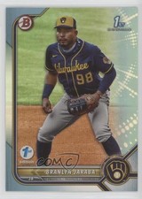 2022 Bowman 1st Edition Sky Blue Foil Branlyn Jaraba #BPPF-15 0l0m