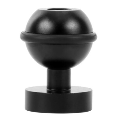 Black For Gopro Camera Underwater Photography 1/4 3/8 Hole 1inch Ball Head Mount