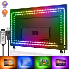 Fernseher LED Band Streifen Strip TV 5m Ambiente Monitor Spiegel Ambilight App