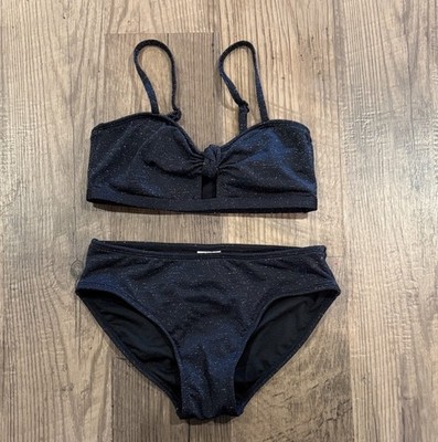 Art Class Girls 10/12 Black Bikini Set