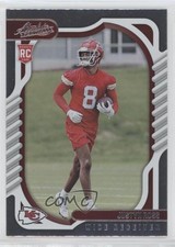 2022 Panini Absolute Rookies Justyn Ross #174 0h3v