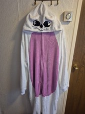 Body suit White And Pink Cat In Size 3XL Brand New 