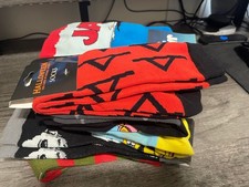 Horror Themed Crew Socks Michael Myers Fright Rags Size 6-12 READ DESCRIPTION 