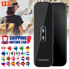 137 Languages Portable Smart Instant Translator Two-Way Real Time Voice Device 