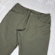 The North Face Retrac Mens Pants Sz 36 Olive Green Performance Hiking Trail