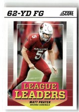 2024 Score #LL-MPR Matt Prater League Leaders