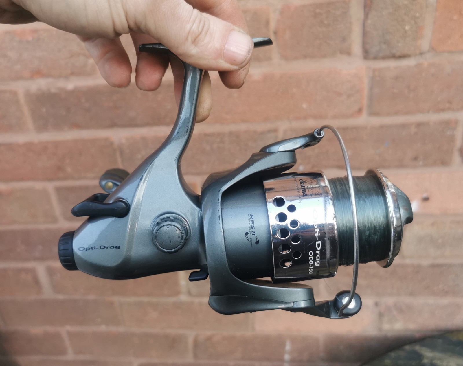 Okuma Opti-Drag ODB-150 Carp fishing reel Bait Runner Reel 