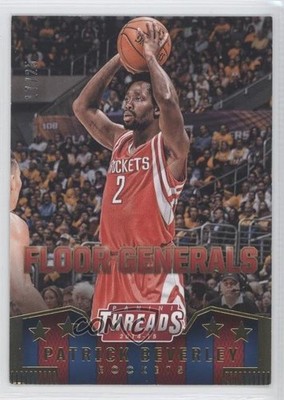 2014 Panini Threads Floor Generals Century Proof Gold 17/25 Patrick Beverley 0f8