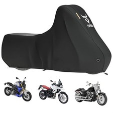 Motorcycle Cover Waterproof Heavy Duty 420D Outdoor Motorbike Sun Cover