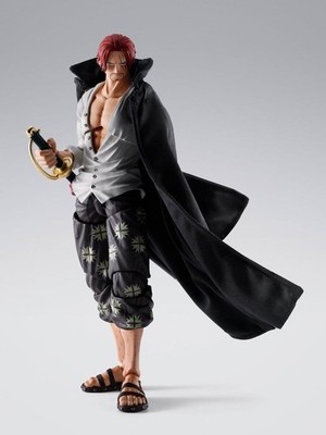 VORBESTELLUNG One Piece S.H.Figuarts Actionfigur Shanks Marineford 17 cm