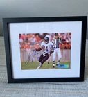 Rare Framed Walter Payton Autograph BEARS Signed Photo With COA