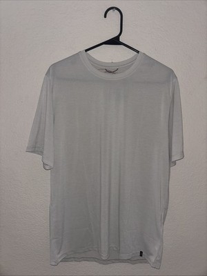 Patagonia Mens Medium Capilene Cool Daily S/S T-shirt - Dyno White (Cream) NWT