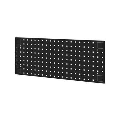 Heck-Werkzeugablage für den MEGAN-Schrank, schwarz, 834 x 342 x 10 mm