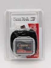 SanDisk Extreme III 1GB CompactFlash CF Memory Card SDCFX3-1024-901 NEW