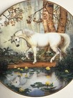 Ruth Sanderson The Hidden Glade Of The Unicorn Fine  China Collector Plate H0569 — photo 1