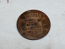 1940s Cadillac Hub Cap Wheel Center Emblem Crest Medallion Oem