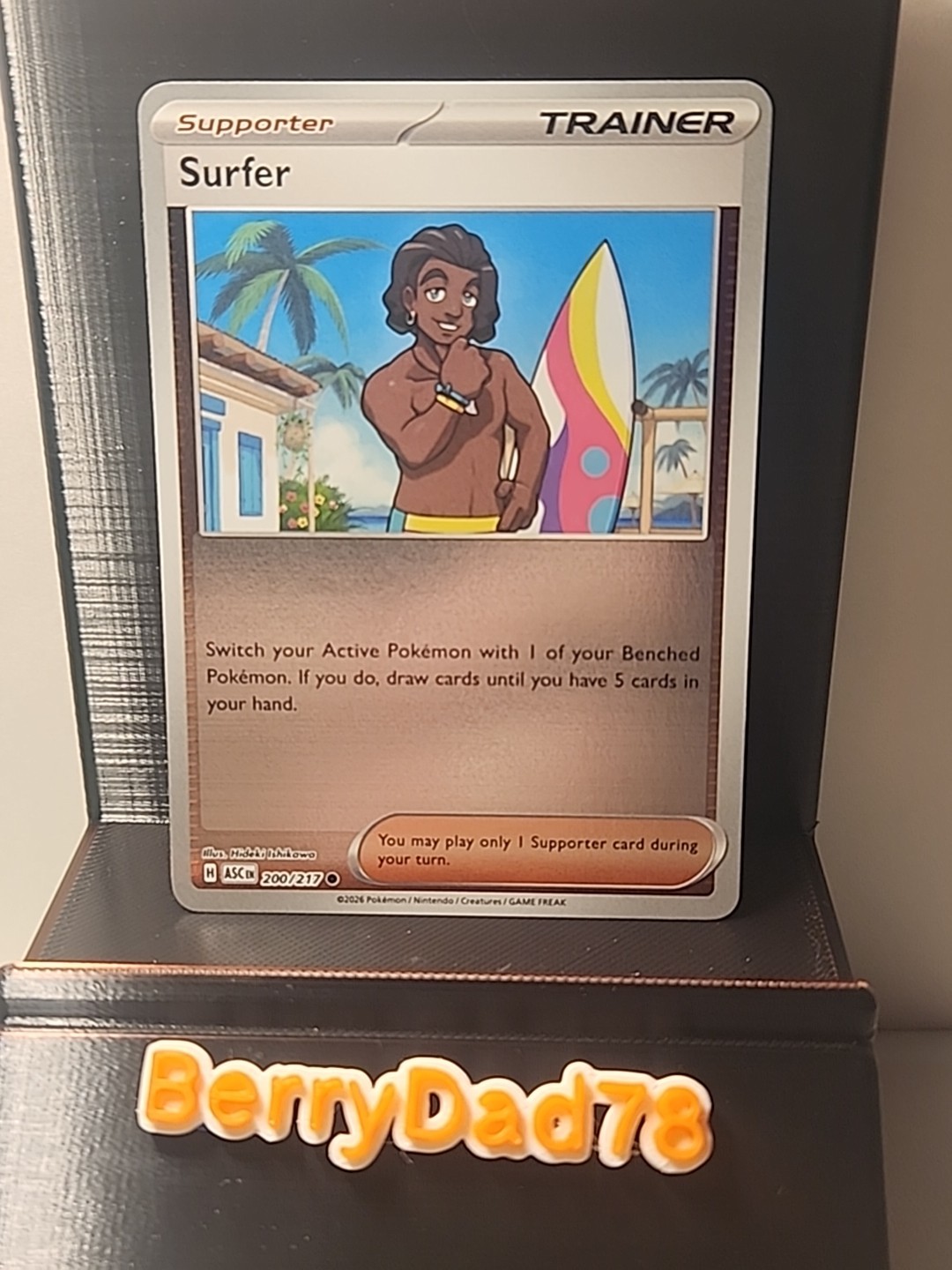 Surfer 200/217 Ascended Heroes Reverse Holo Pokémon TCG NM