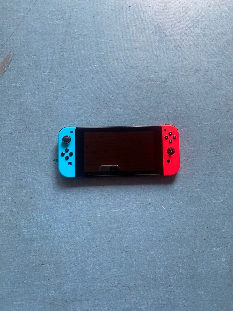 Nintendo Switch HAC-001 - 32GB - Spielkonsole - Neon-Rot/Neon-Blau