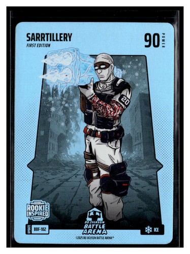 Bo Jackson Battle Arena #BBF-102 Sarrtillery Alexander Sarr Blue Ice RC