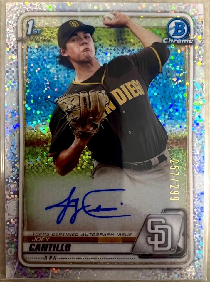 🔥⚾️ NATHAN MARTORELLA Rookie Auto 1st Bowman LESKO RPA /10 CANTILLO /299 GORE - Image 4 of 4