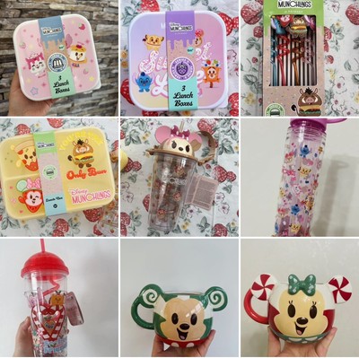 primark Disney’s Munchlings Lunch Boxes Snack Pots food water bottle ...