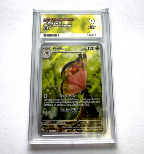 Vivillon graded ACE 9 for sale on eBay