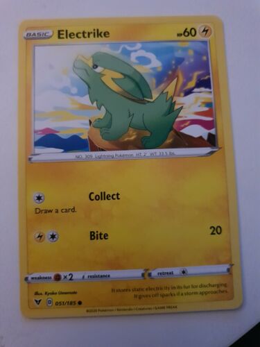 4x Electrike 051/185 Common Vivid Voltage Pokemon Card Near Mint  - Picture 1 of 2