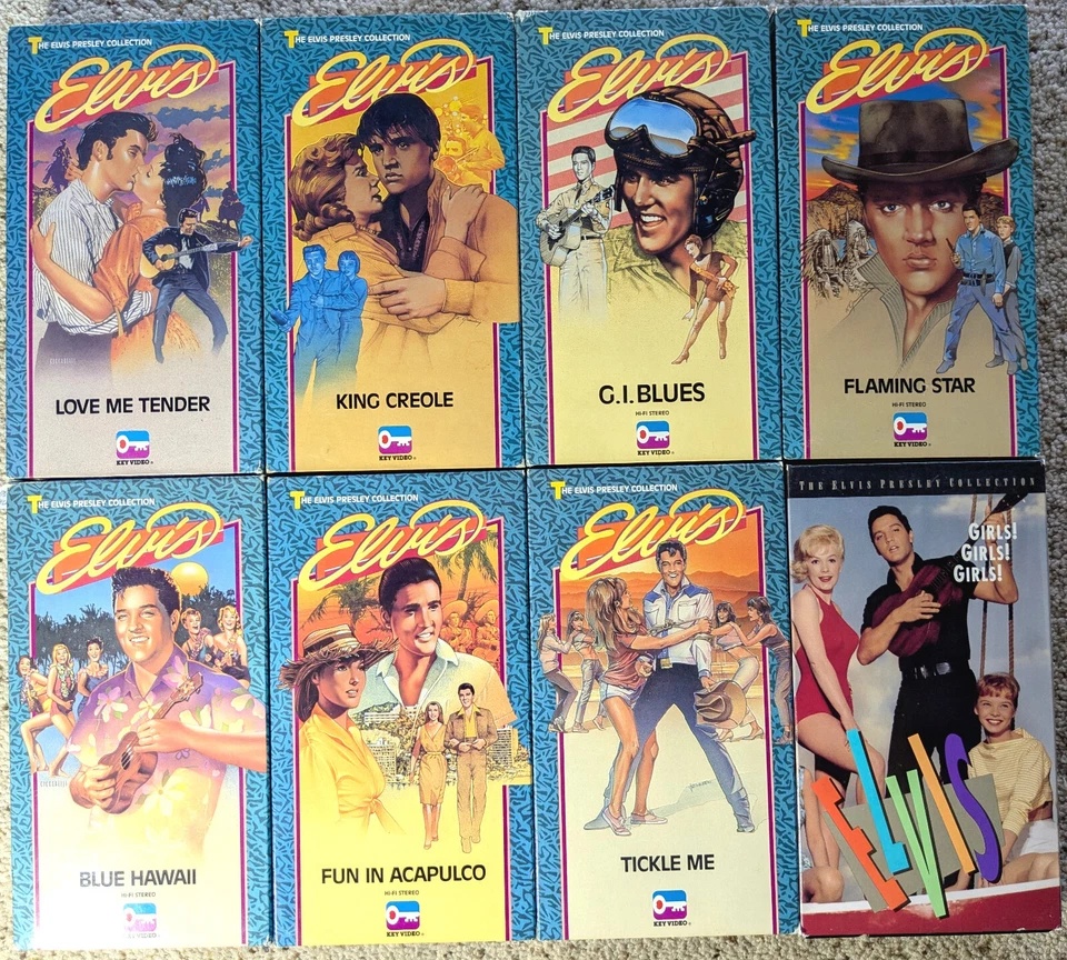 ~~ELVIS Presley~~ **LOT of 32** MGM/UA, Key, GDT Video VHS ~~Many NEW & SEALED~~ Foto 4 de 4