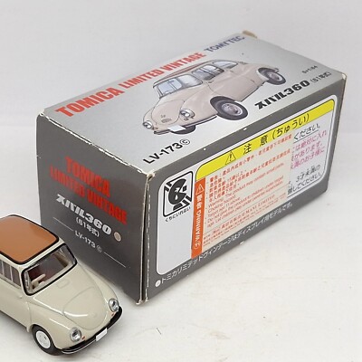 ＳＵＢＩＥ！ ＴＯＹＳ！！ Tomytec Tomica Limited Vintage Subaru 360 Green 1961 Lv-173d 1 64