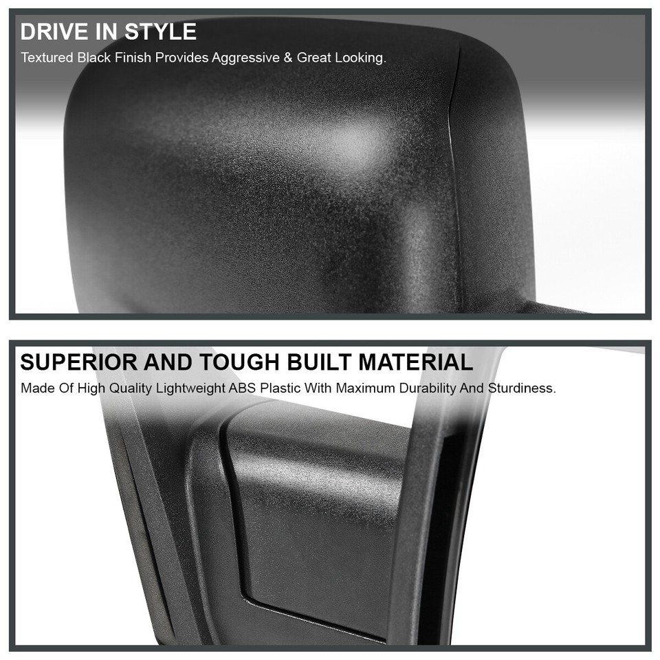 Right Side Power Mirror For 2013-2019 Ram 1500 - Heated, Turn Signal & Puddle Light
