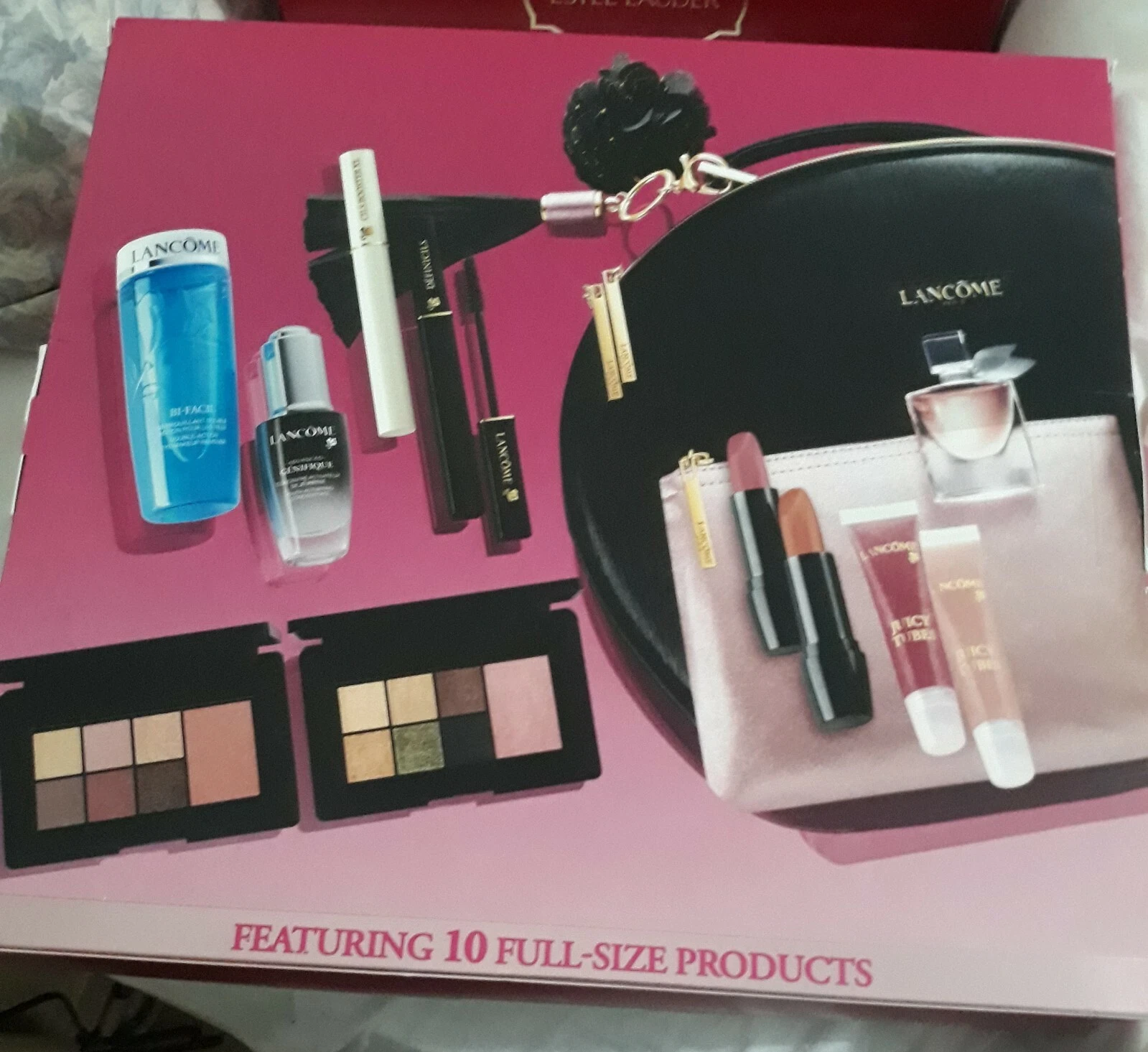 Lancome BLOCKBUSTER full size Makeup kit 13 pc Makeup KIT Parisian RARE
Opens in a new window or tab