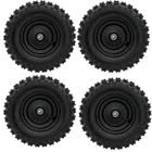 2/4pcs 4.10-6 Front Tire Wheel Rim Assembly for Go Kart Scooter E-Bike Mower ATV