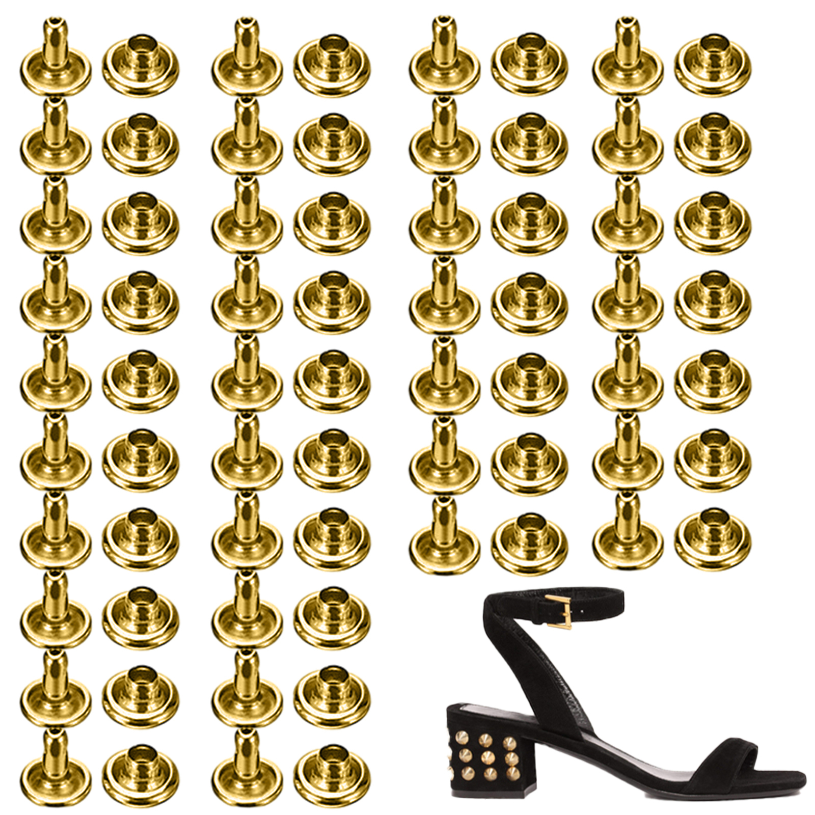 Tubular Metal Purses Lightweight Double Round Cap Clothing Leather