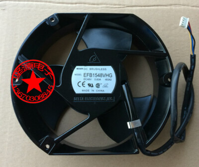 For DELTA EFB1548VHG Circular Inverter cooling fan DC48V 23.52W 172*150*50.8mm
