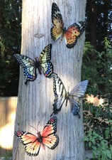 Decorative butterflies set of 4 Indoor/outdoor, Giftcraft