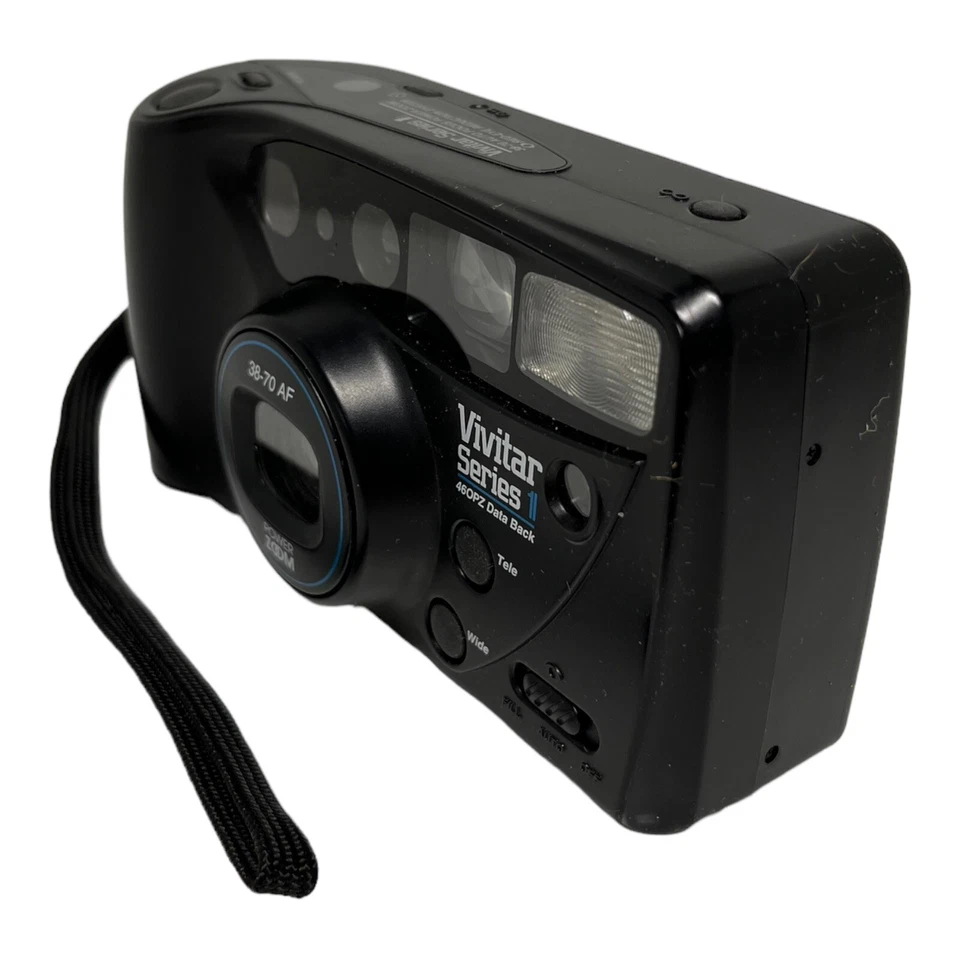 Vivitar Serie 1 460PZ Vintage 35mm Zoom Potencia Enfoque Automático Cámara FUNDA Instrucciones Foto 3 de 4