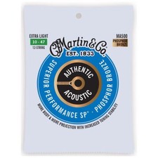 MARTIN MA500 12 STRING AUTHENTIC ACOUSTIC GUITAR STRINGS SP PHOSPHOR BRNZE 10-47
