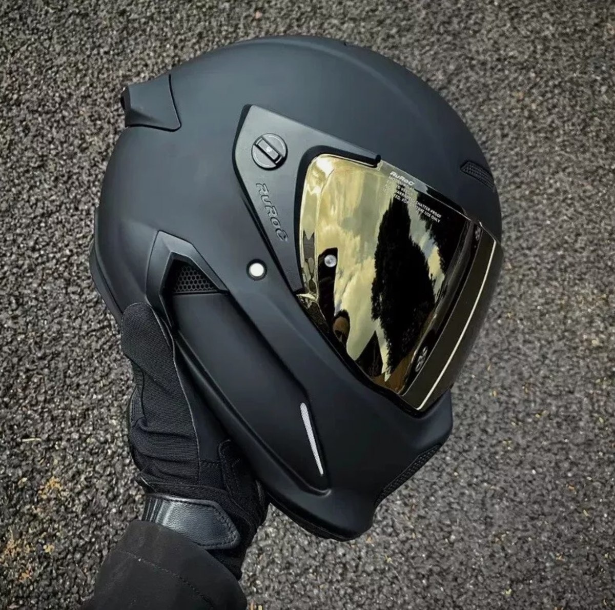 For RUROC ATLAS 2.0 Atlas Motorcycle Helmet Visor Goggles Full