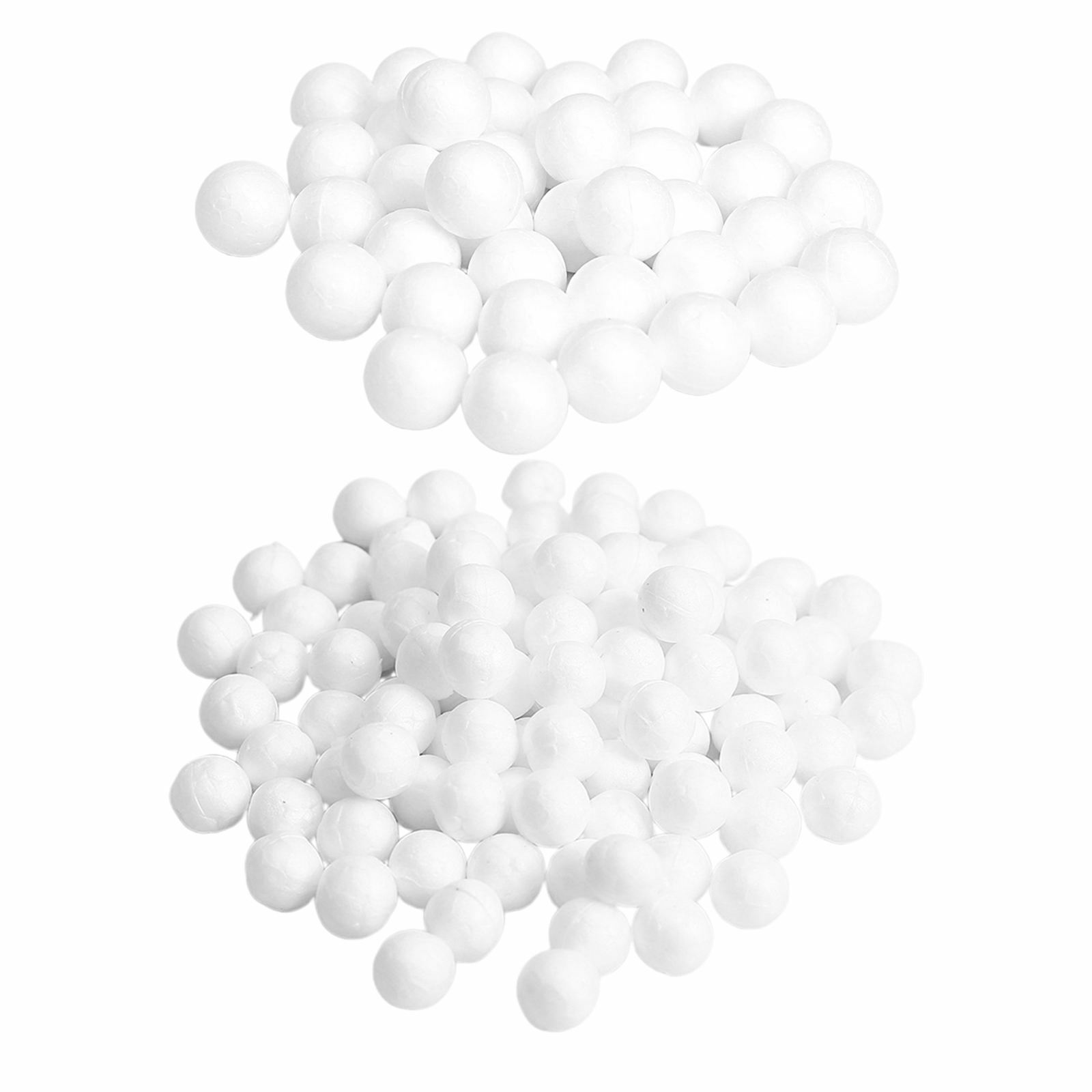 500/1000pcs Foam Balls for White Bead Ball eBay