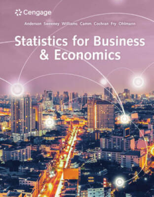 Statistics for Business & Economics - Hardcover By Anderson, David R. - GOOD