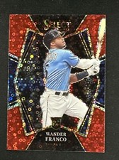 2022 panini select baseball Wander Franco 116 Red Disco