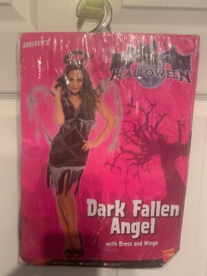New Dark Fallen Angel Costume Adult Size XS 2-4 US Dress & Wings | eBay New Dark Fallen Angel Costume Adult Size XS 2-4 US Dress & Wings | eBay