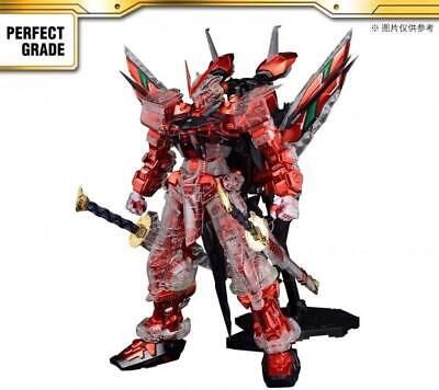 Bandai PG 1/60 Gundam Astray Red Frame Kai Titanium Clear Bandai PG 1/60 Gundam Astray Red Frame Kai Titanium Clear