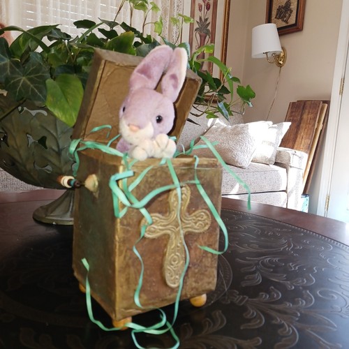 Hand Crafted Basket/Box For Easter