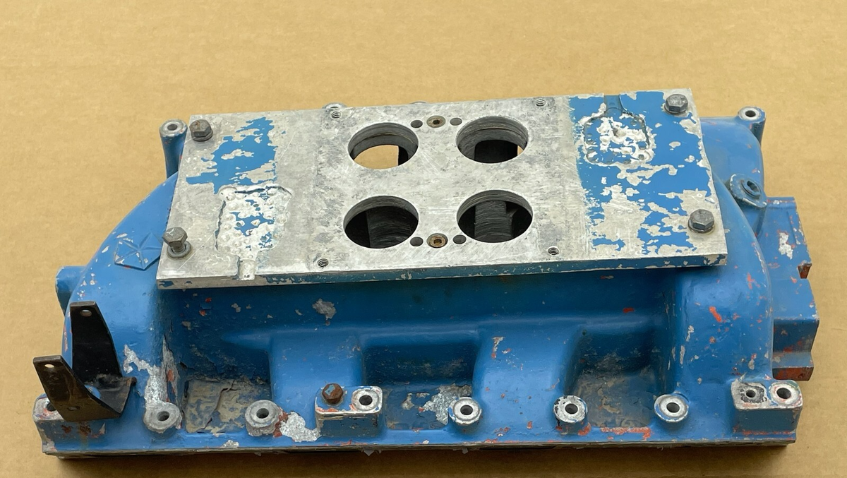 1969 426 Hemi Intake Manifold 2780544 Dual Quad 69 Chrysler Mopar
